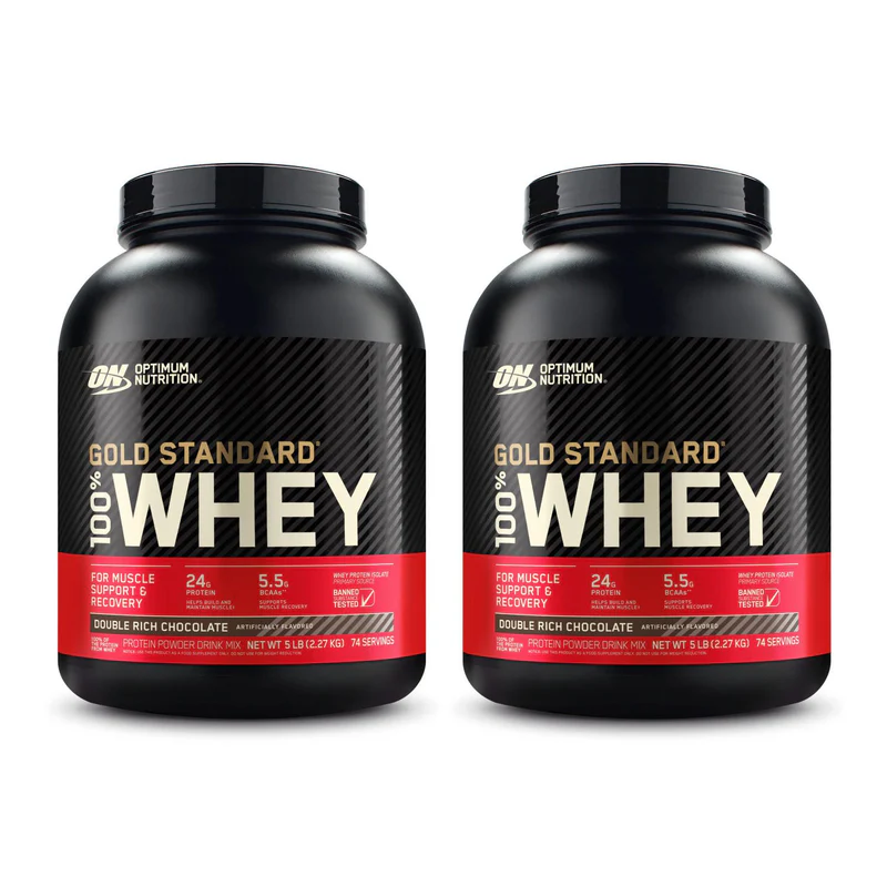 2x Gold Standard Whey 5lb